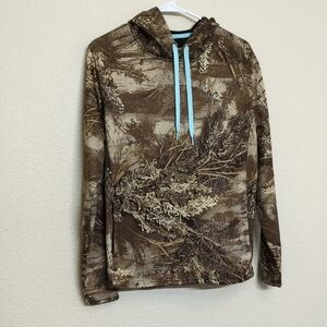 Realtree Max-X XT Camouflage Hoodie Women's Size M (8-10)